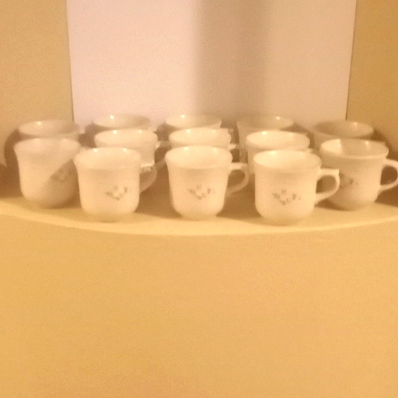 VTG- Pfaltzgraff Silver Heirloom 13 Cup Bundle - Picture 4 of 10